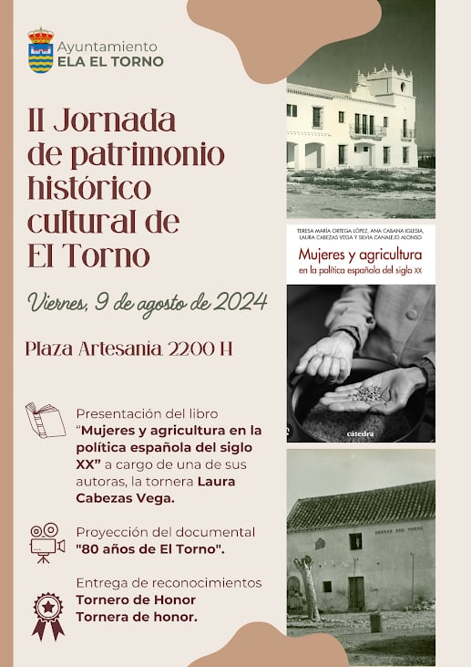 Cartel de la Jornada Cultural de El Torno