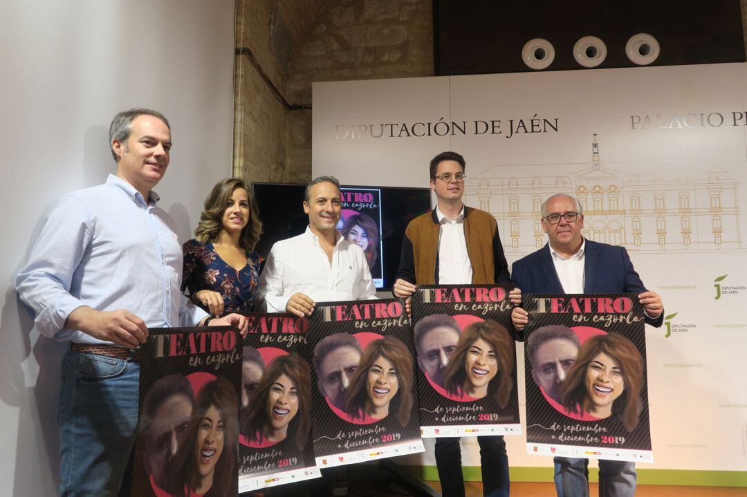 Mario Olivares, Nuria Serrano, Antonio J. Rodríguez, Francisco Javier Lozano y Jesús Estrella