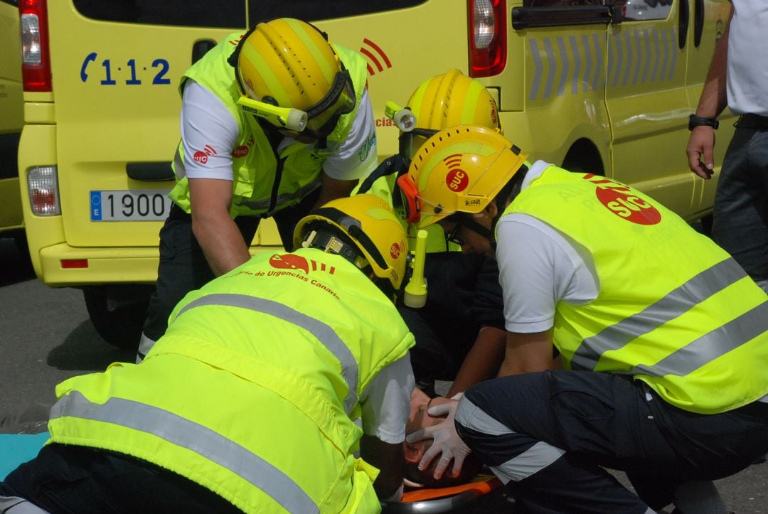 Servicios de emergencias de Canarias en una imagen de archivo