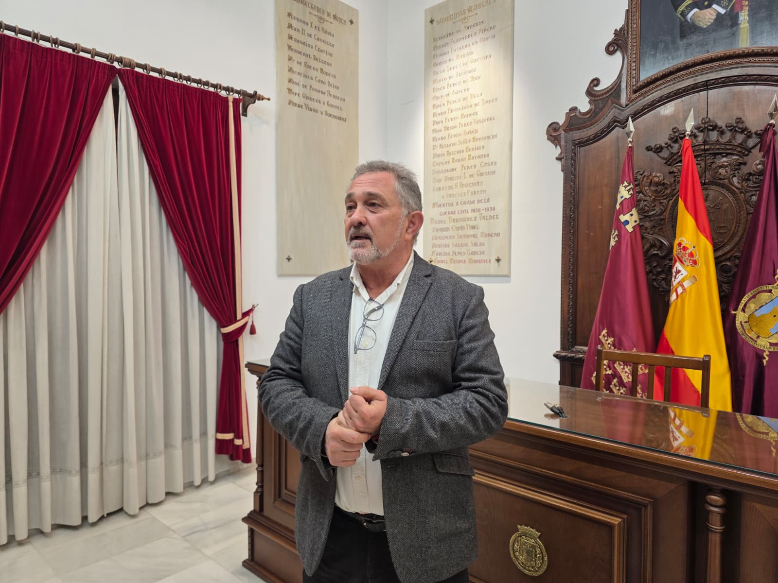 Ángel Meca, edil de Pedanías