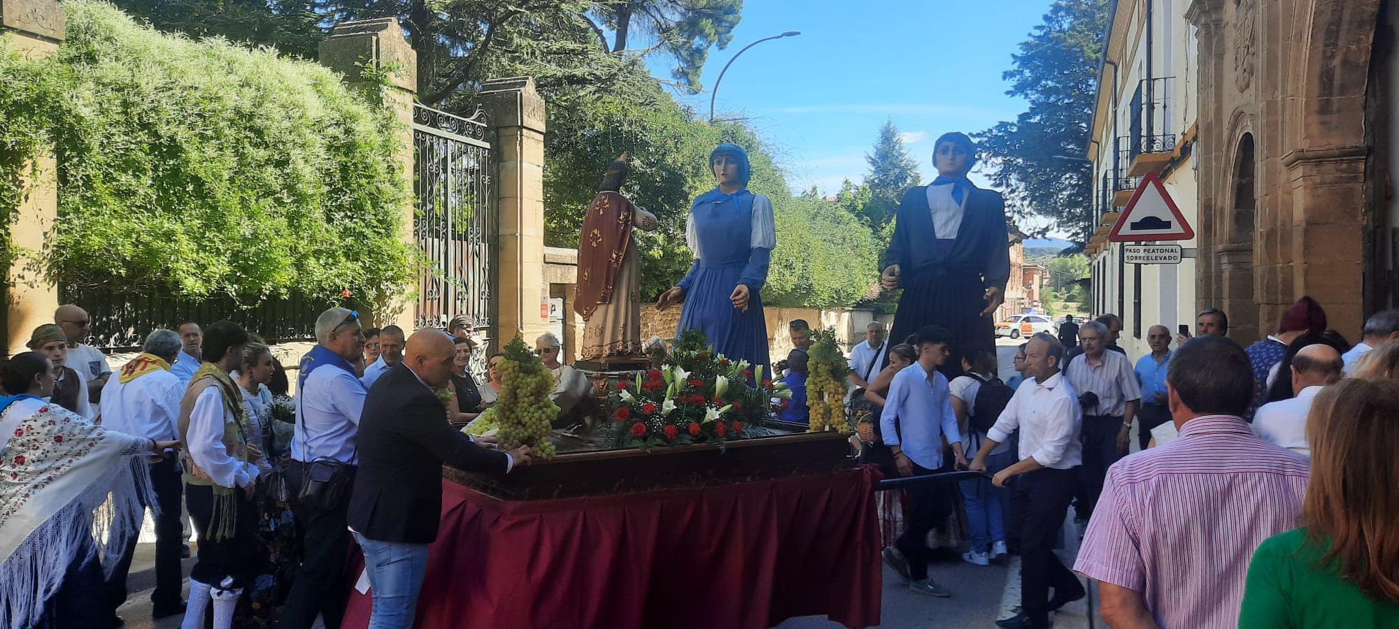 Procesión de Santa Leticia en Ayerbe