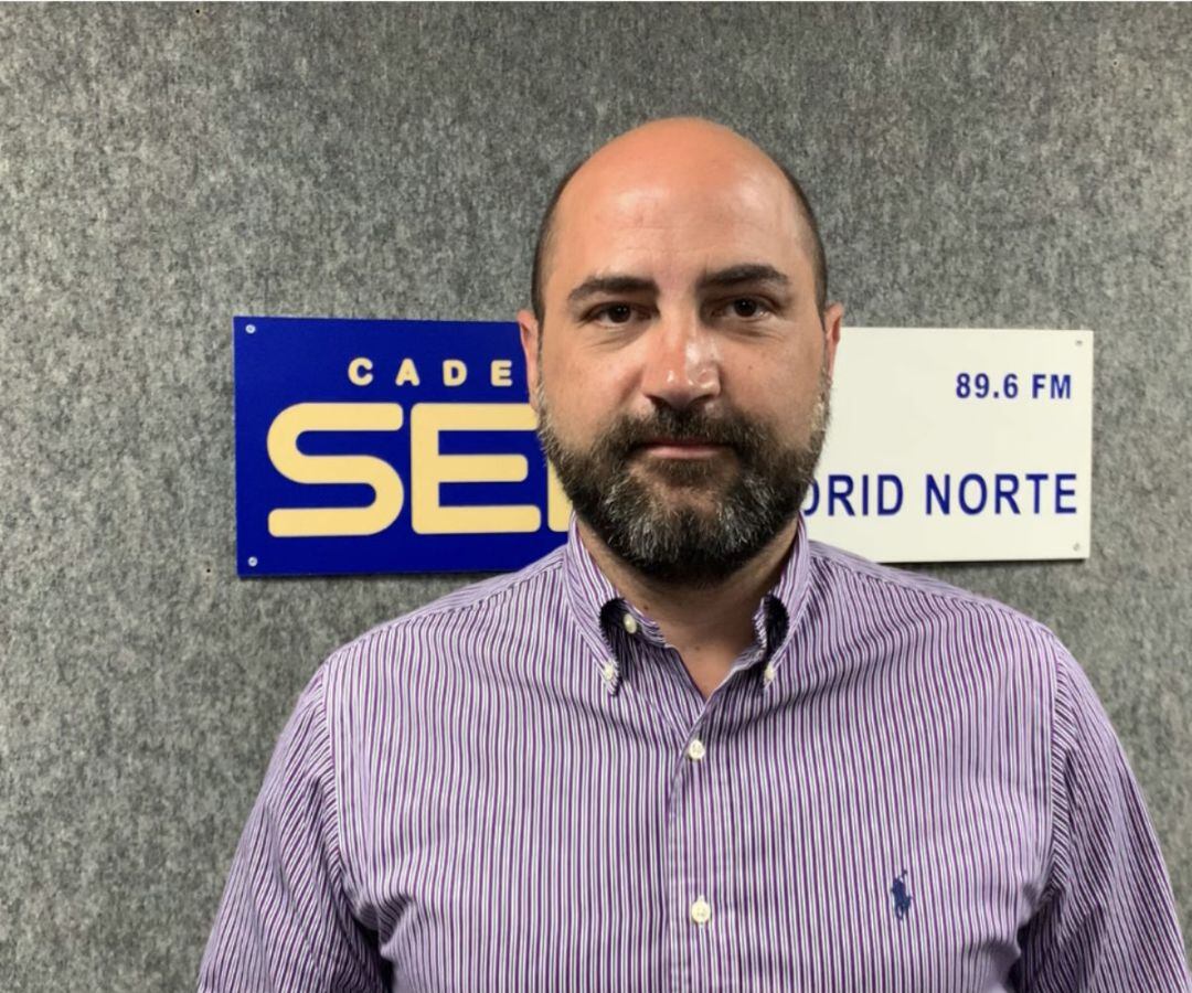 El candidato del Partido Popular de Colmenar Viejo, Jorge García