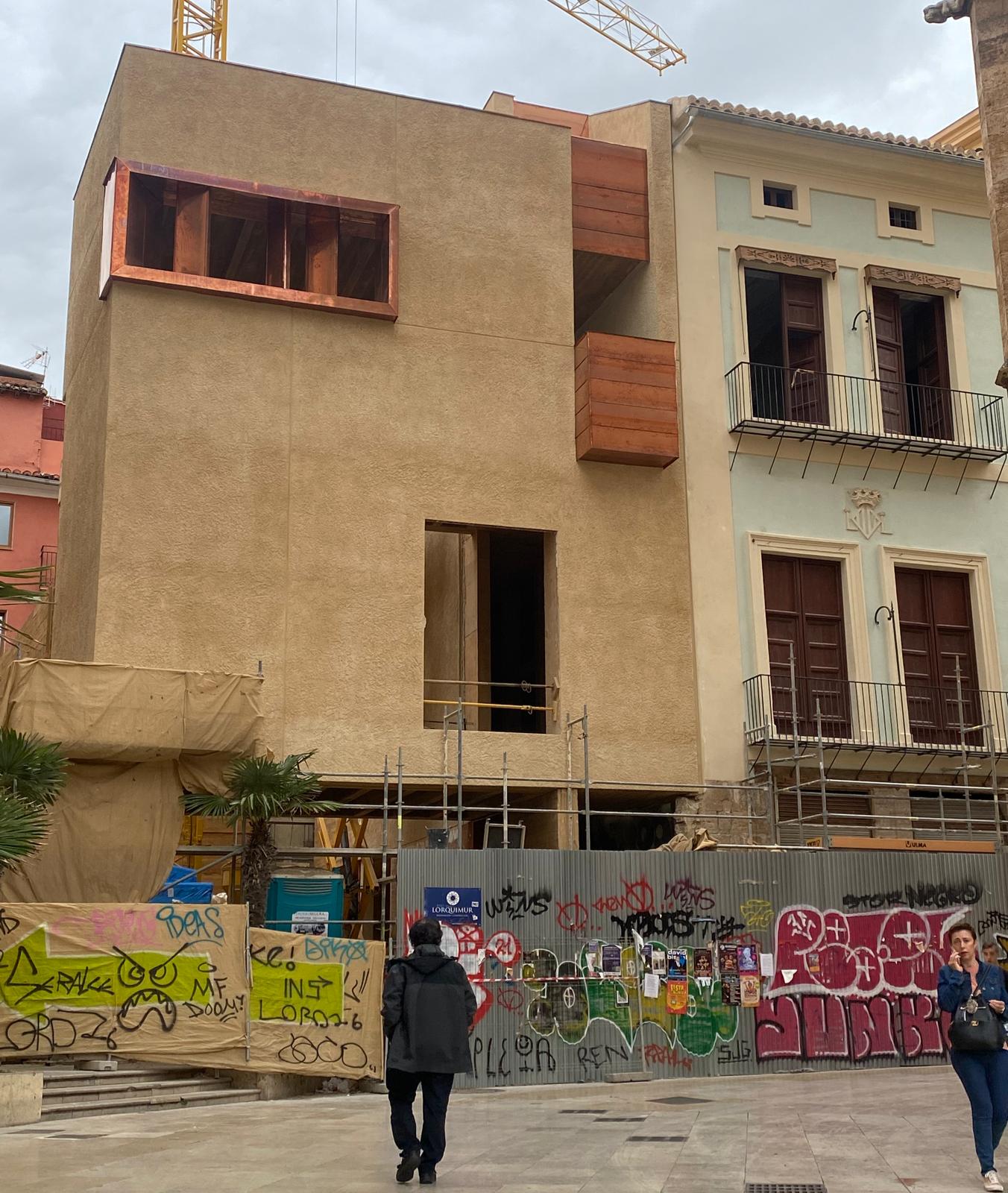 Obras en la Casa del Relojero de València