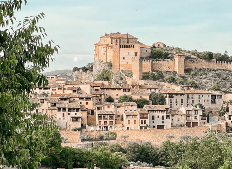 Vista de la localidad de Alquézar