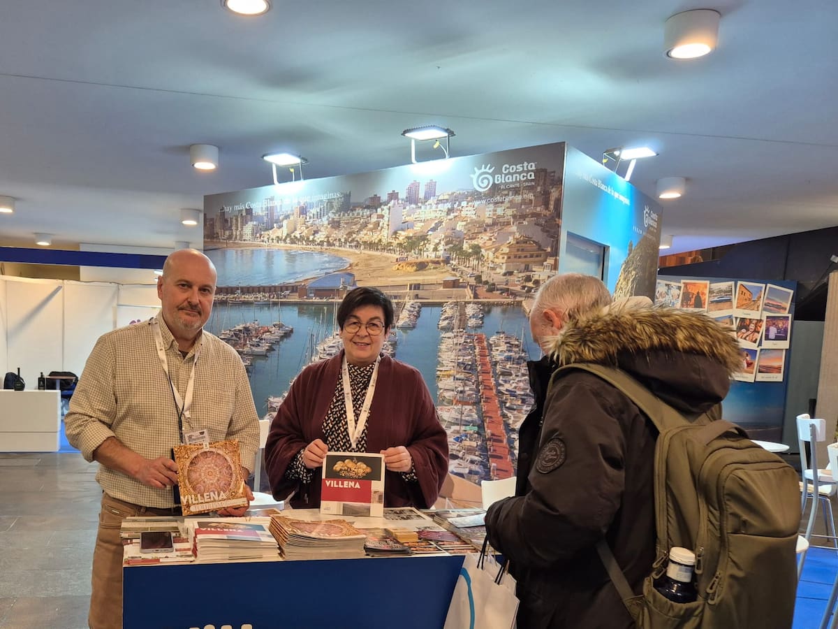 Villena promueve su oferta enogastronómica en Navatur, la feria de turismo más importante del norte de España