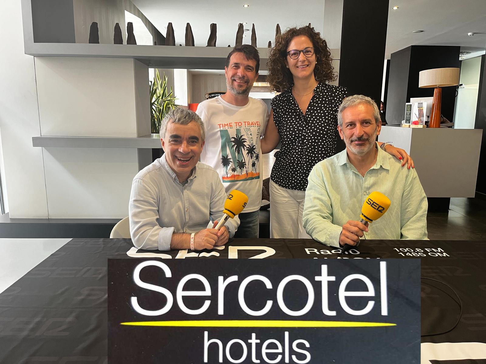 Sanedrín de SER Deportivos Alcoy desde el hotel Sercotel Ciutat d´Alcoi