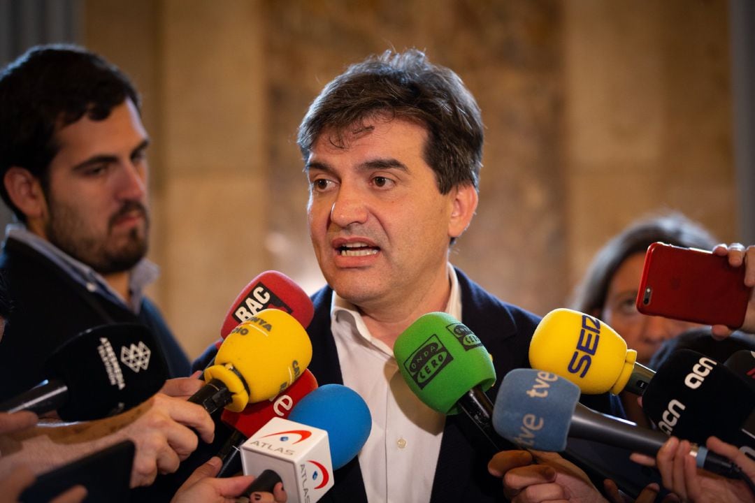 Sergi Sabrià, presidente del Grupo Parlamentario de ERC.