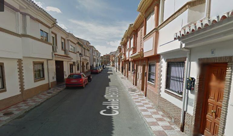 Calle Bécquer de Armilla(Granada) donde dos hermanos se enzarzaron en una pelea que acabó con uno de ellos en el hospital