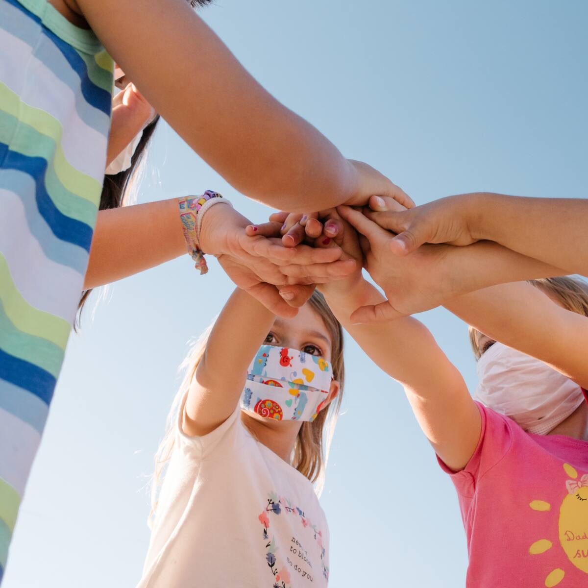 La mayoría de colegios de A Coruña mantiene la mascarilla en recreos