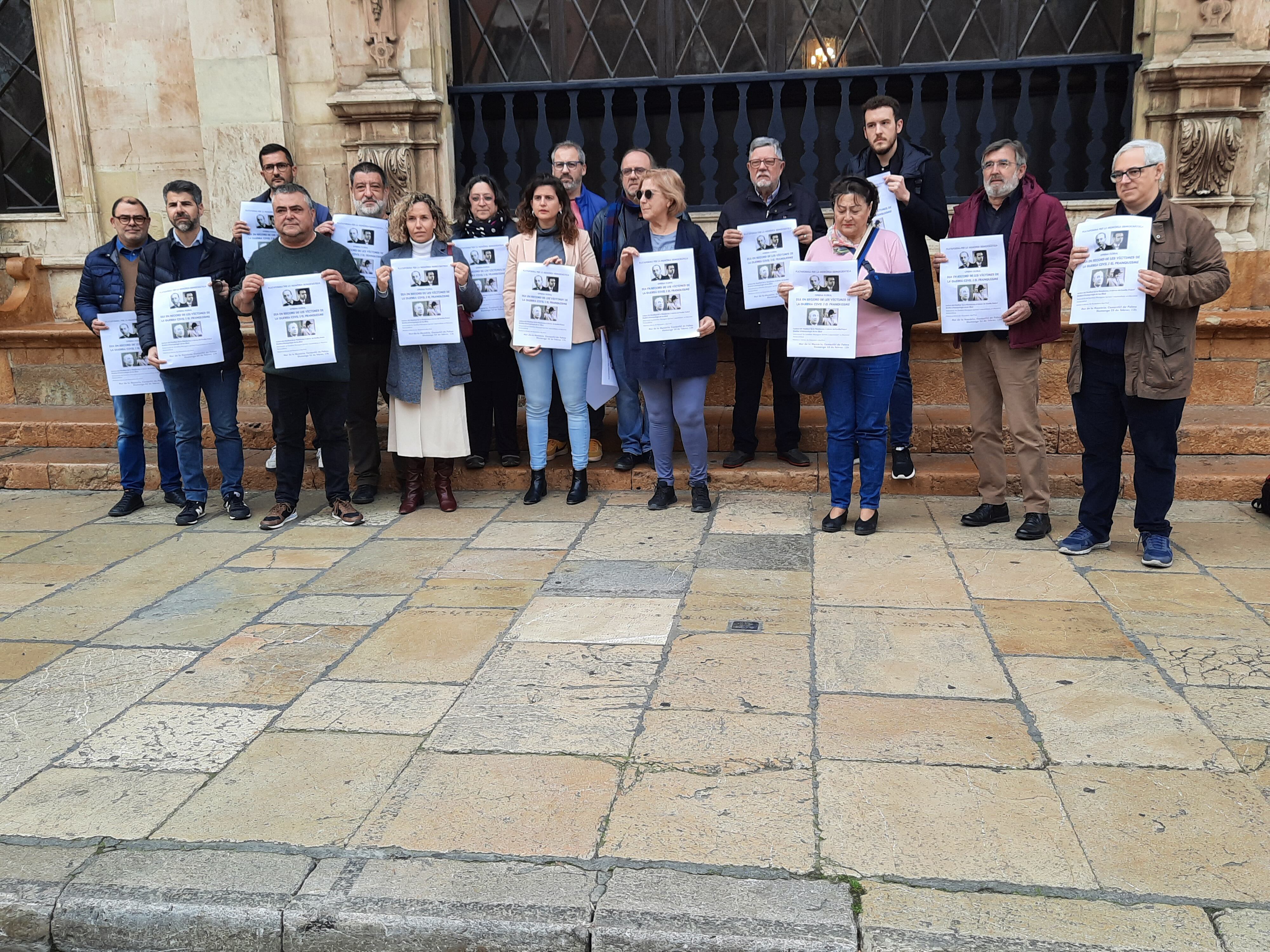 Memoria Democràtica Mallorca. Acto presentación represaliados 24/02/1937