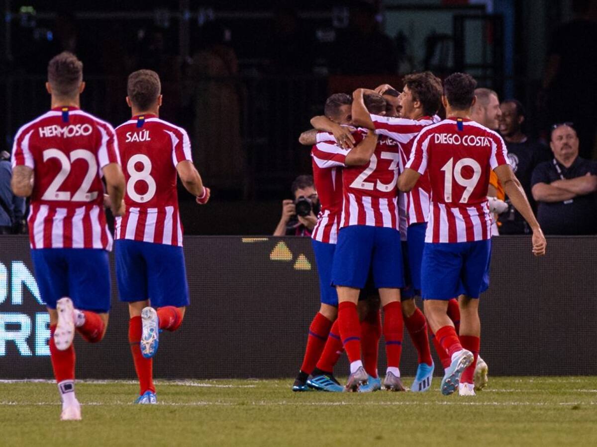 El Atlético suspende el entreno por una tormenta eléctrica