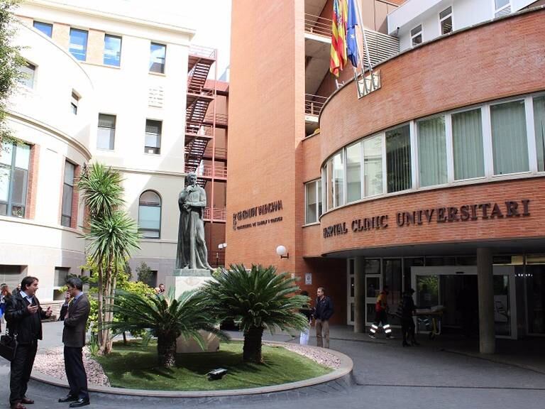 El hospital Clínic de València en una imagen de archivo