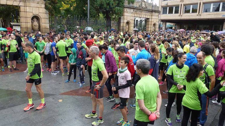 Cuarta edición del Camino Por Soria Contra El Cáncer, celebrado el pasado 23 de octubre.