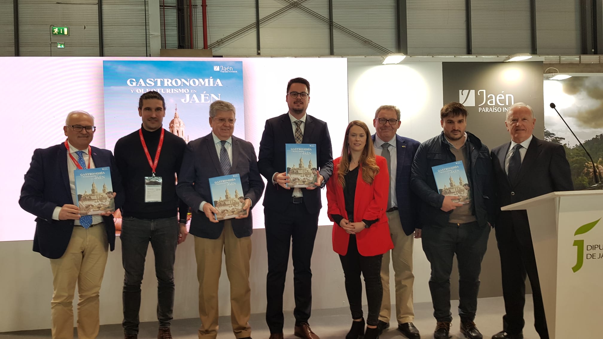 Presentación  guía de la “Gastronomía y Oleoturismo en Jaén”. Fitur.