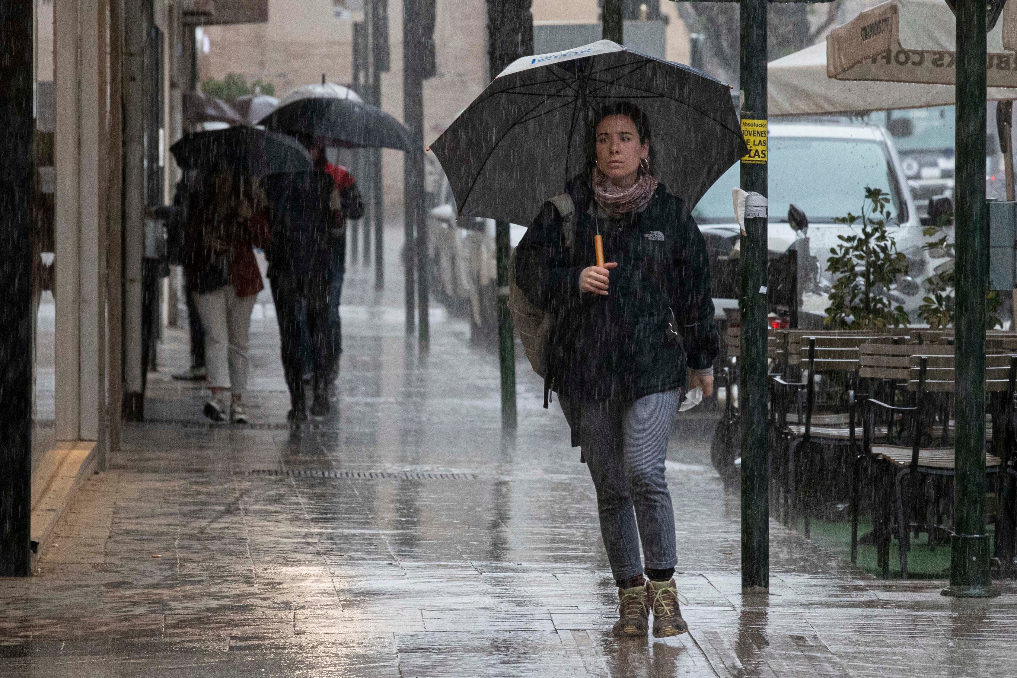 Un carrusel de borrascas trae lluvia a casi toda España en la primera semana de  la primavera. Será en las regiones mediterráneas “donde los acumulados de lluvias serán mayores, especialmente en la zona central y norte de la Comunidad Valenciana