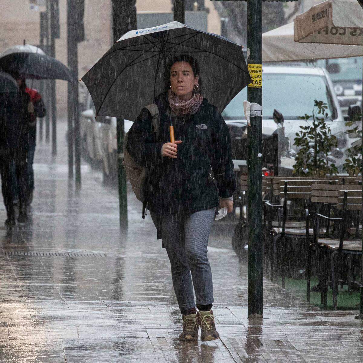 Un carrusel de borrascas trae lluvia a casi toda España en la primera semana de la primavera