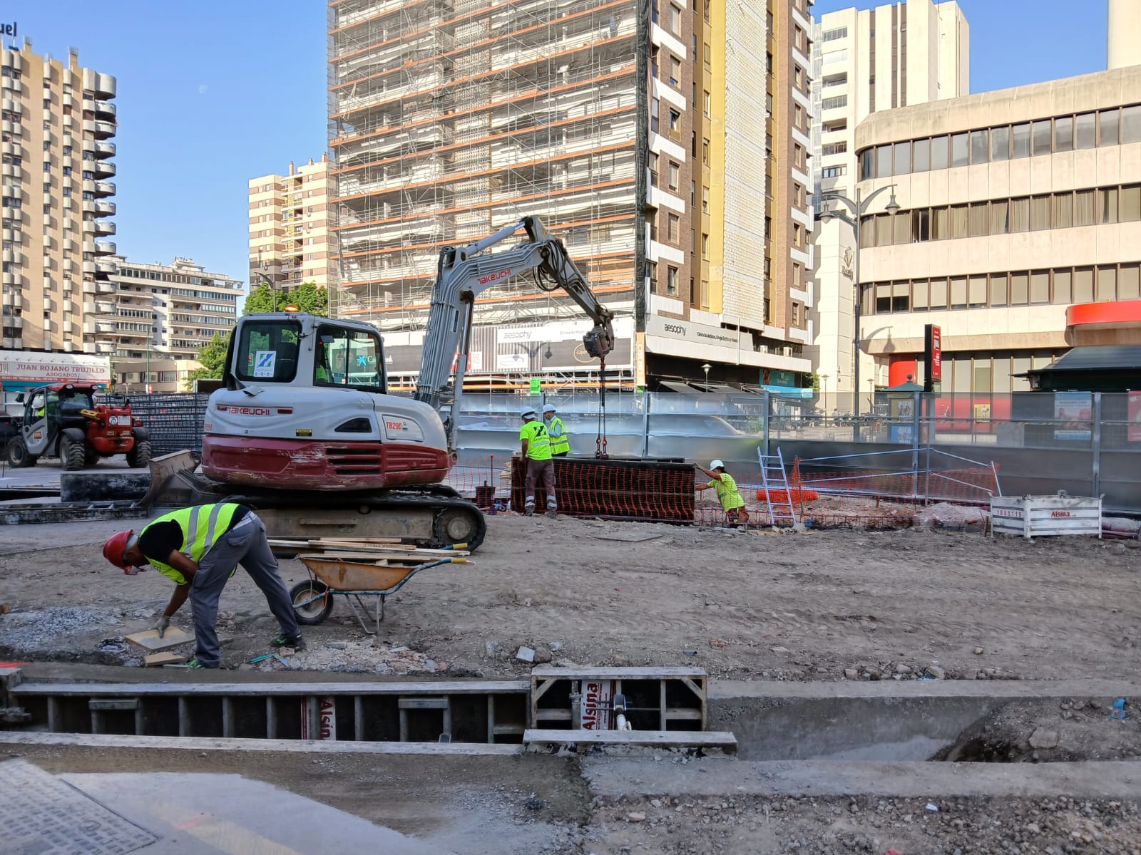 Obras de ampliación