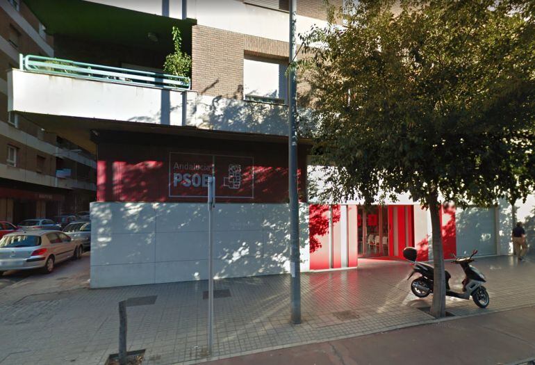 Sede del PSOE en la avenida del Aeropuerto