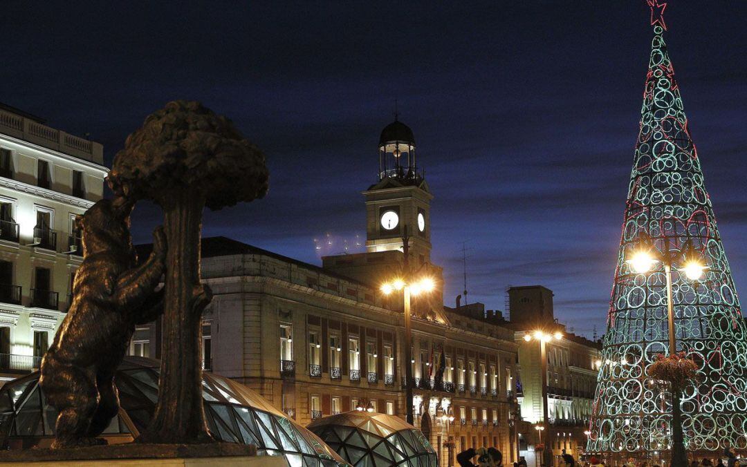 La madrileña Puerta del Sol. 