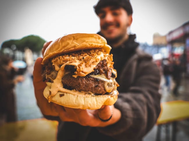 Hamburguesas que podrán tomar los visitantes a la Champions Burger en Santander entre el 26 de junio y el 6 de julio