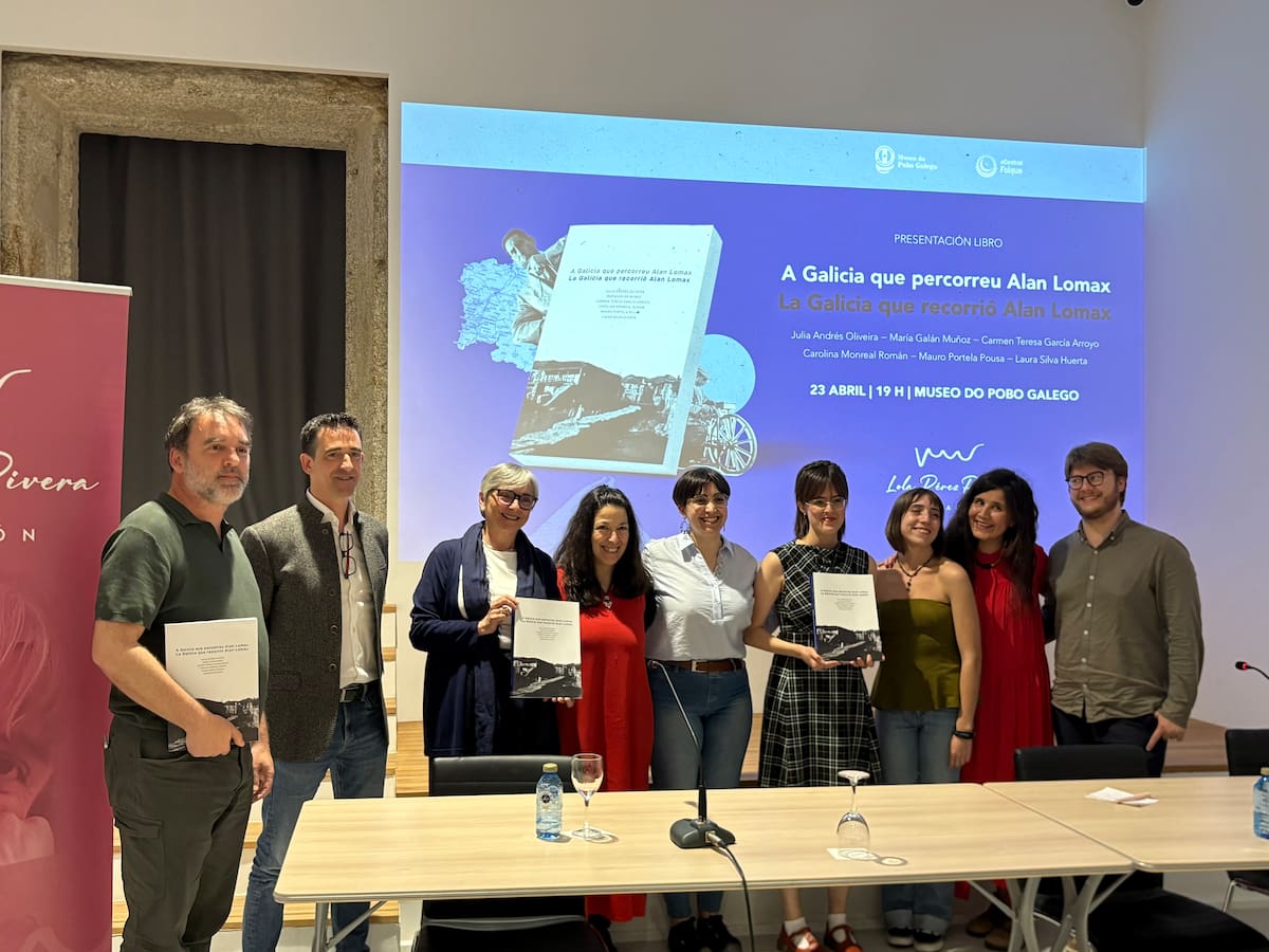 La Fundación Lola Pérez Rivera impulsa la publicación del libro ‘La Galicia que recorrió Alan Lomax’