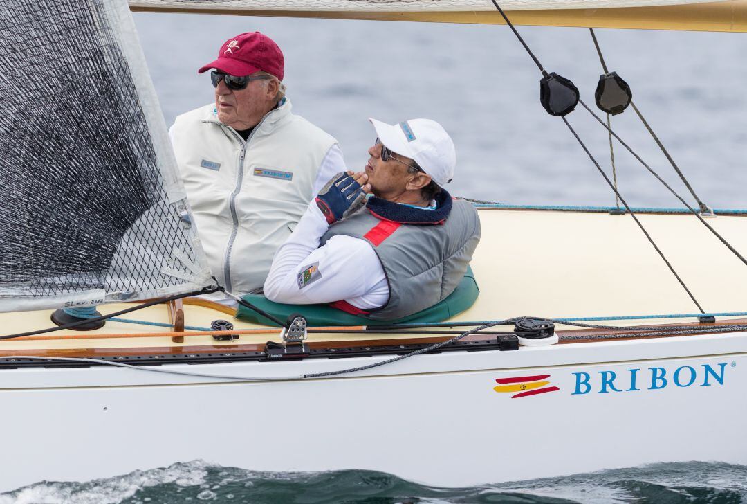 Juan Carlos I, en el Bribón