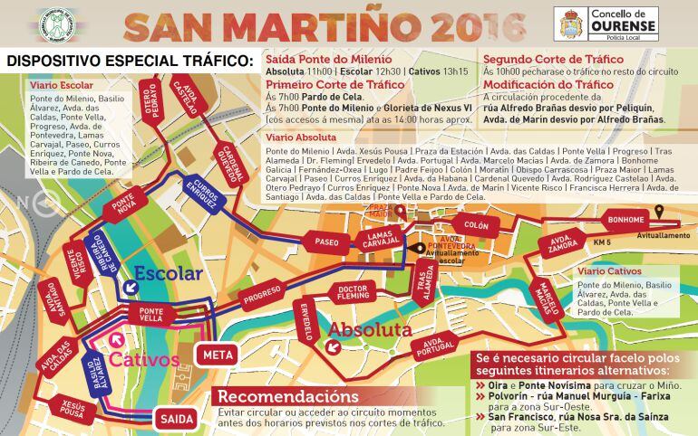 Información detallada del dispositivo especial de tráfico de la carrera de mañana