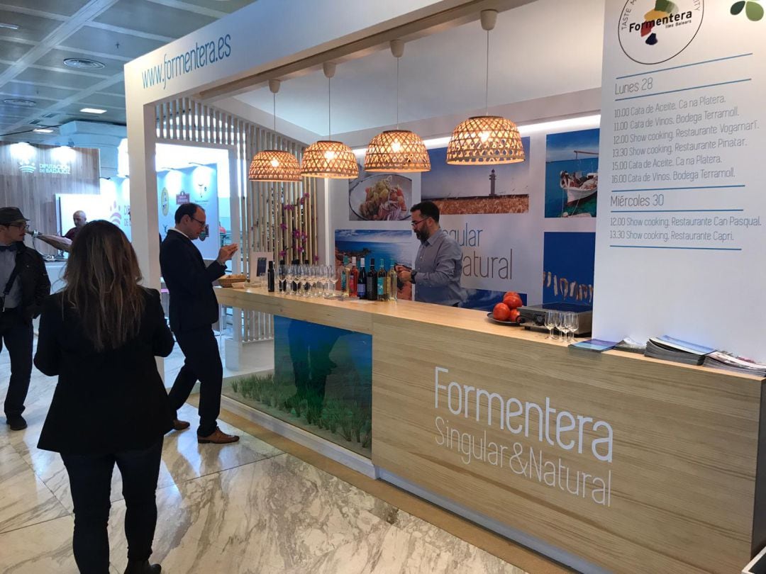 Imagen de archivo del stand de Formentera en la anterior edición de Madrid Fusión