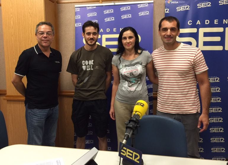 Salomón Hachuel, David Miralles, Mónica Trujillano y Julio Fernández