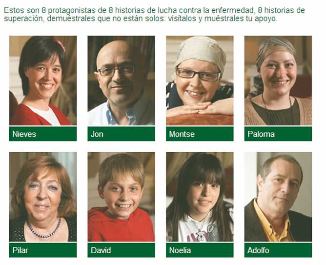 La Asociación Española contra el Cáncer nos acerca los testimonios de quienes sufren cáncer