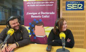 Momento del concurso Doctorado Honoris Cádiz
