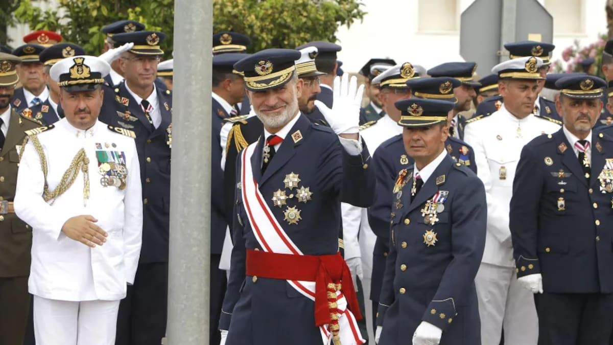 Felipe VI preside este lunes la entrega de Reales Despachos en la Academia General del Aire de San Javier