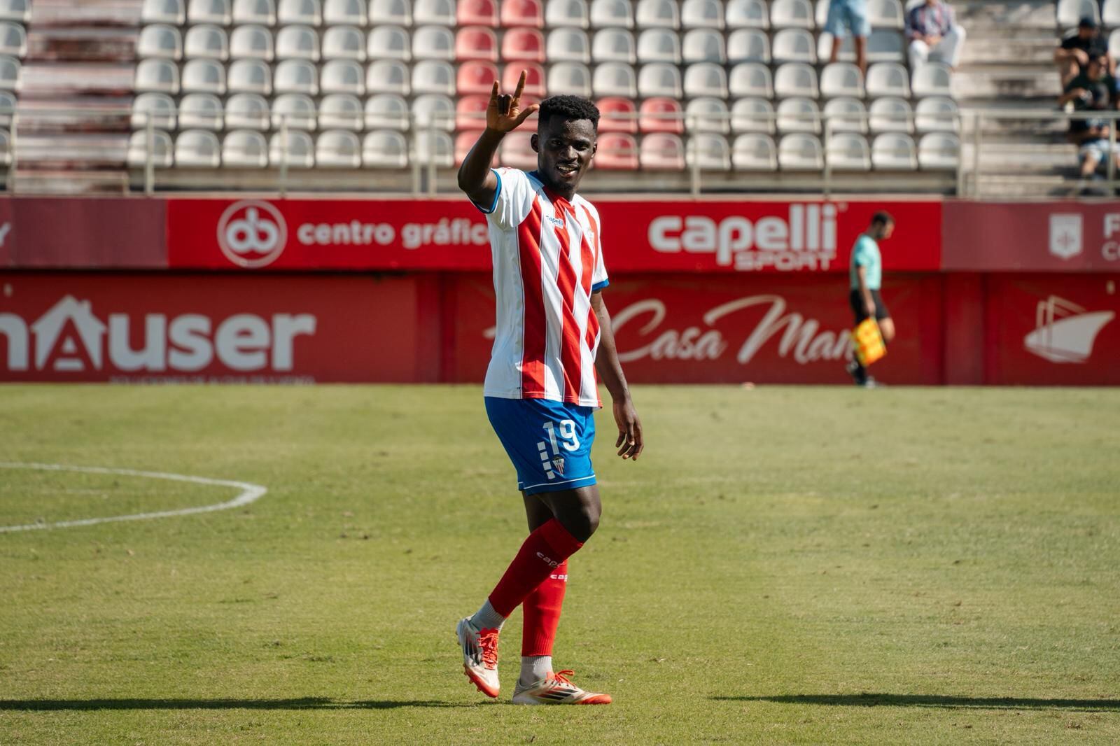 Isaac Obeng. Foto: Algeciras CF.