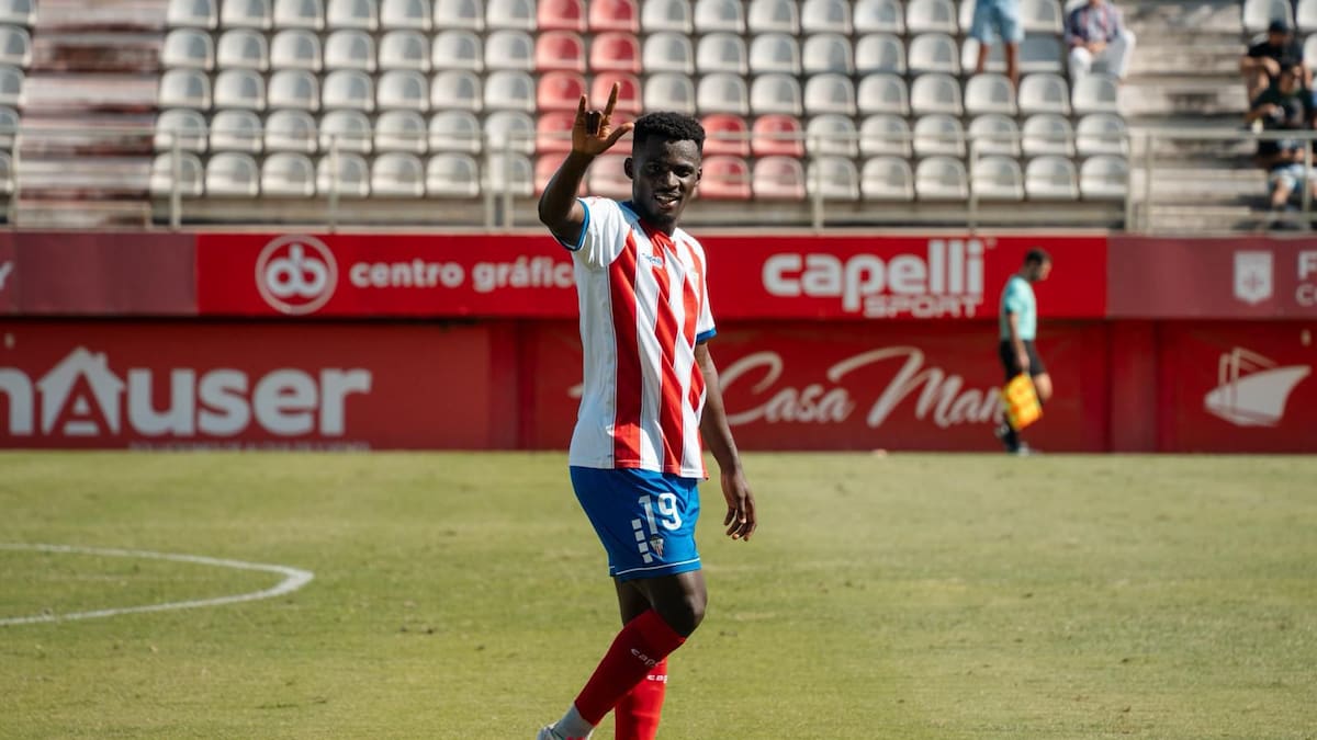 El finde de los cedidos del Cádiz CF: Nico Njalla y Obeng suman goles en su casillero particular