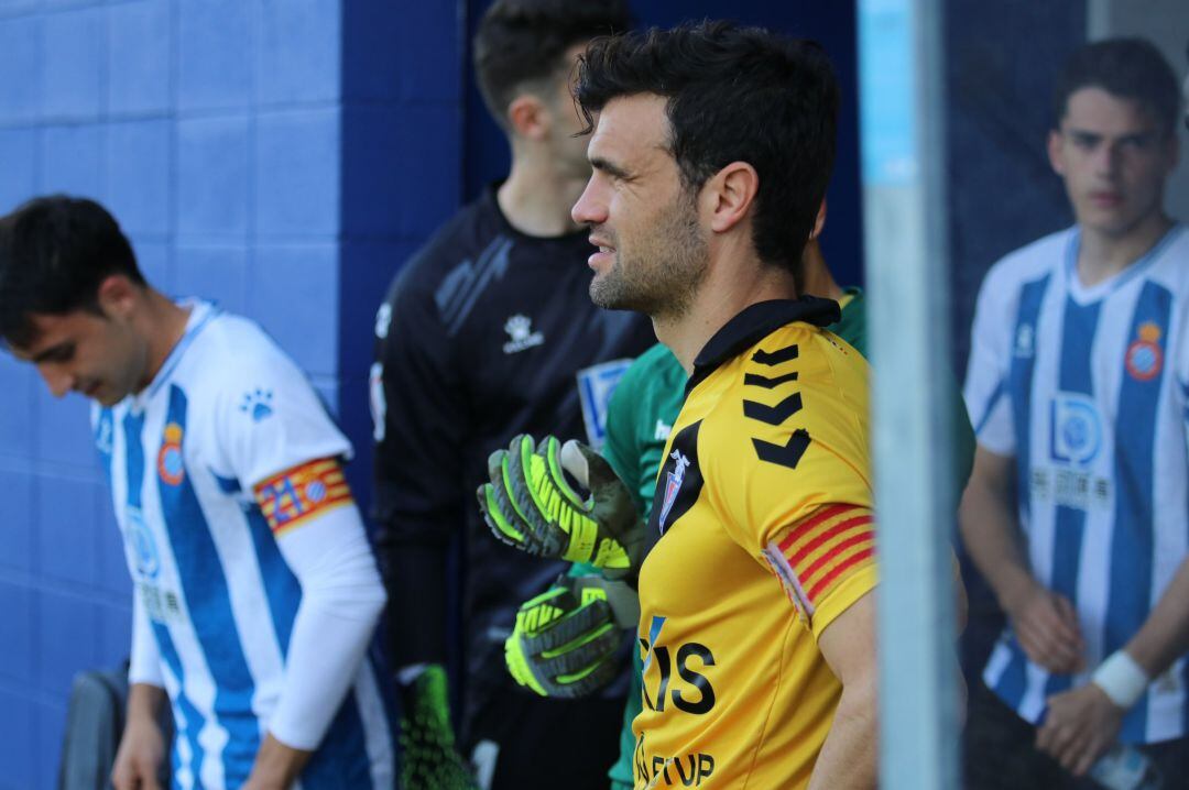 Miquel Robusté, frente al RCD Espanyol