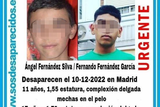 Los dos primos desaparecidos en Madrid han sido hallados muertos en el vertedero.