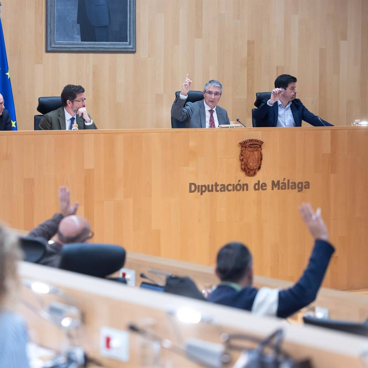 El Pleno de Diputación de Málaga impulsa la petición de ayudas para actuar en los daños ocasionados por los temporales