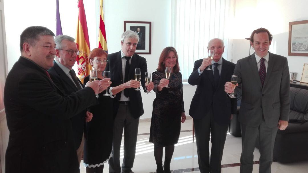 Acto de celebración de los 40 años de la Constitución en Menorca