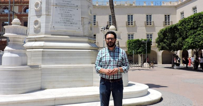 Cristóbal Díaz, concejal del PSOE en el Ayuntamiento de Almería.