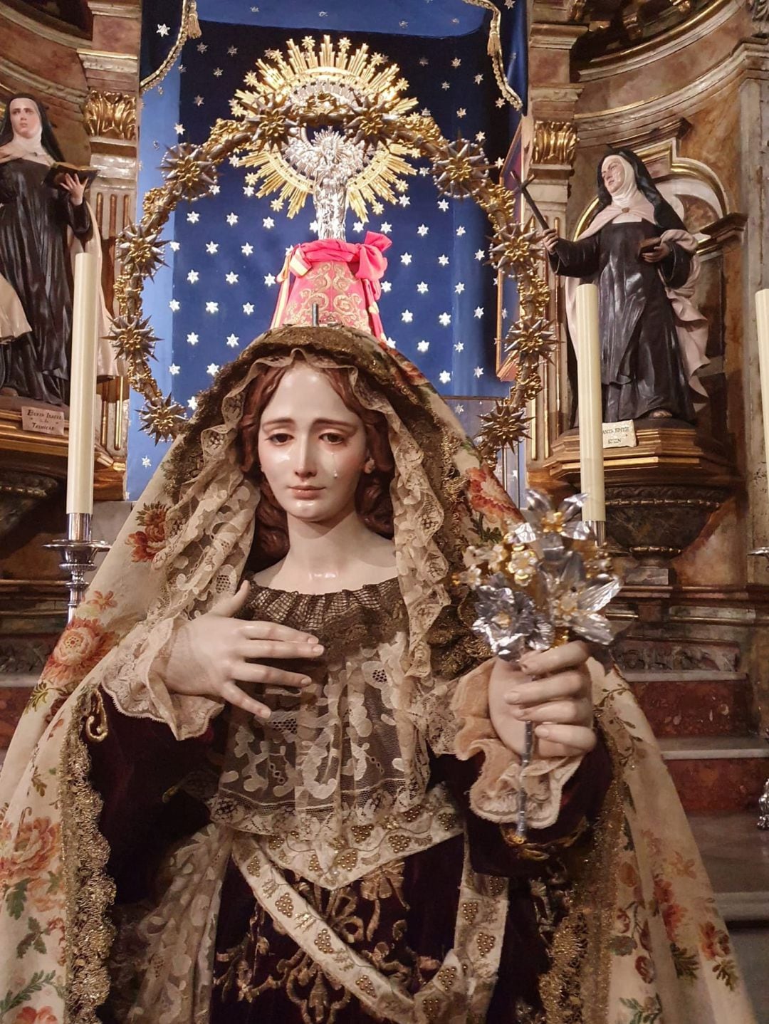 Imagen de la Virgen del Alba