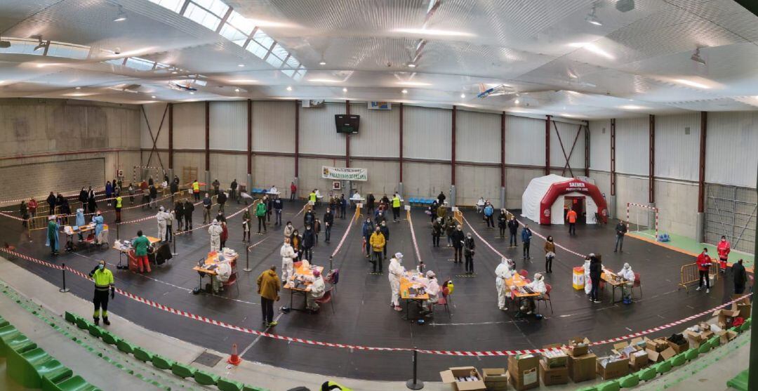 Cribado en Palazuelos de Eresma