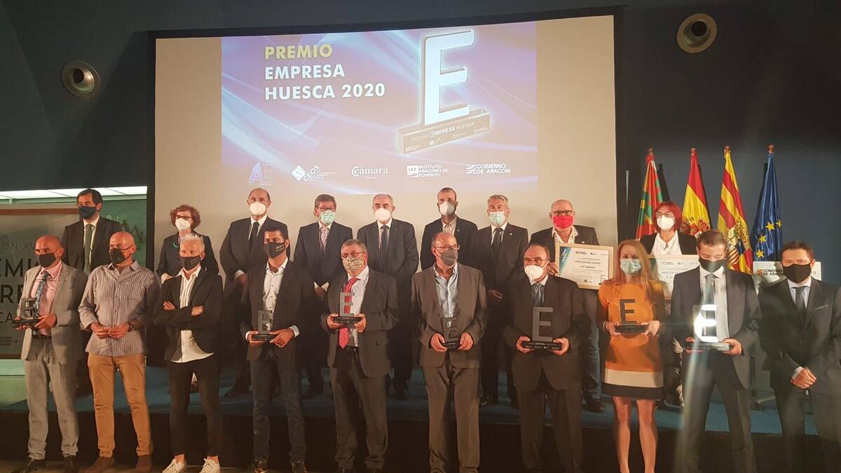 Siete empresas finalistas para los seis galardones del Premio Empresa Huesca