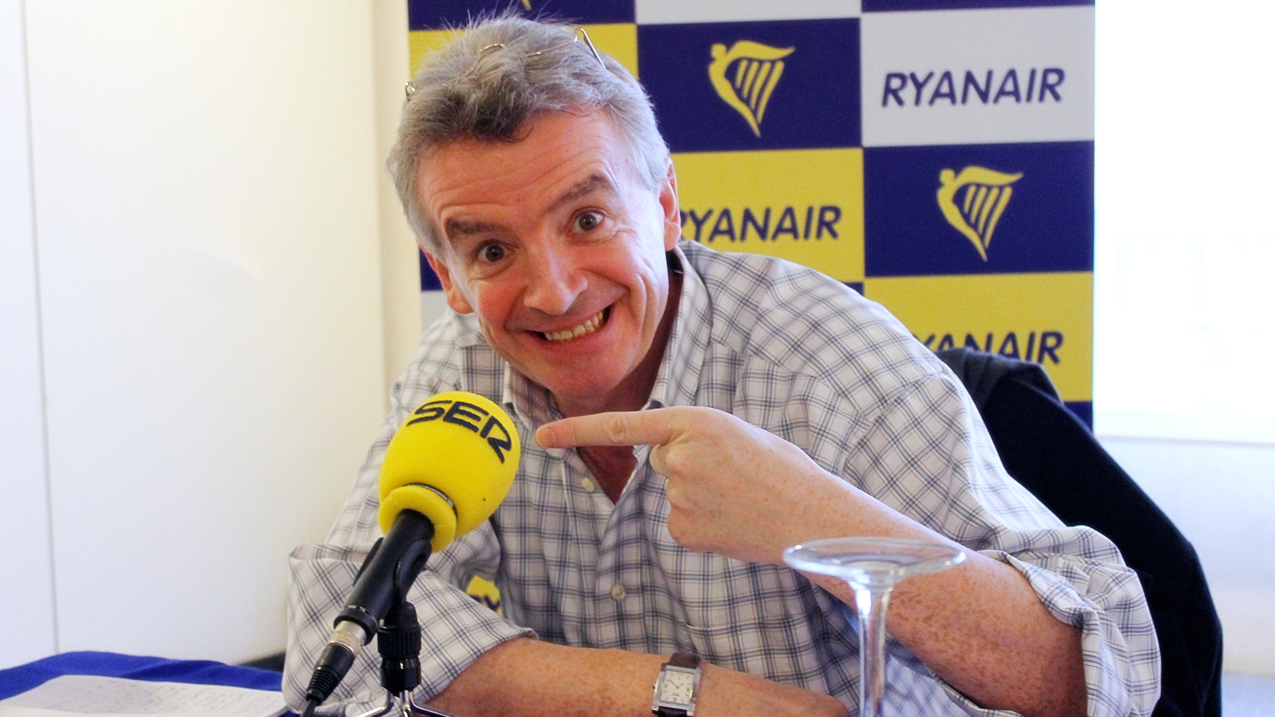 Michael Oleary, CEO de Ryanair.