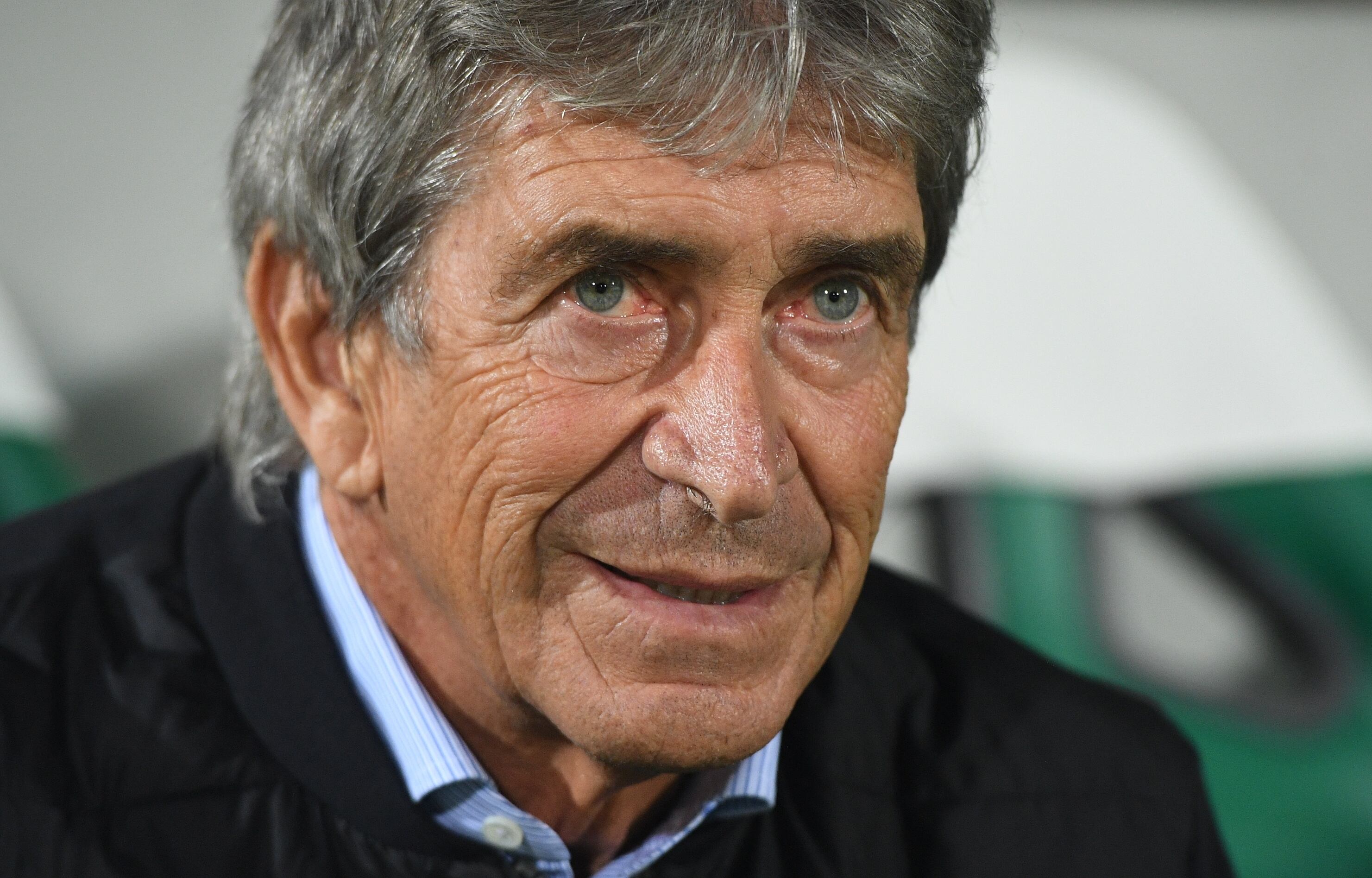 Razgrad (Bulgaria), 27/10/2022.- Betis head coach Manuel Pellegrini reacts before the start of the UEFA Europa League group C soccer match between Ludogorets Razgrad and Real Betis in Razgrad, Bulgaria, 27 October 2022. EFE/EPA/VASSIL DONEV