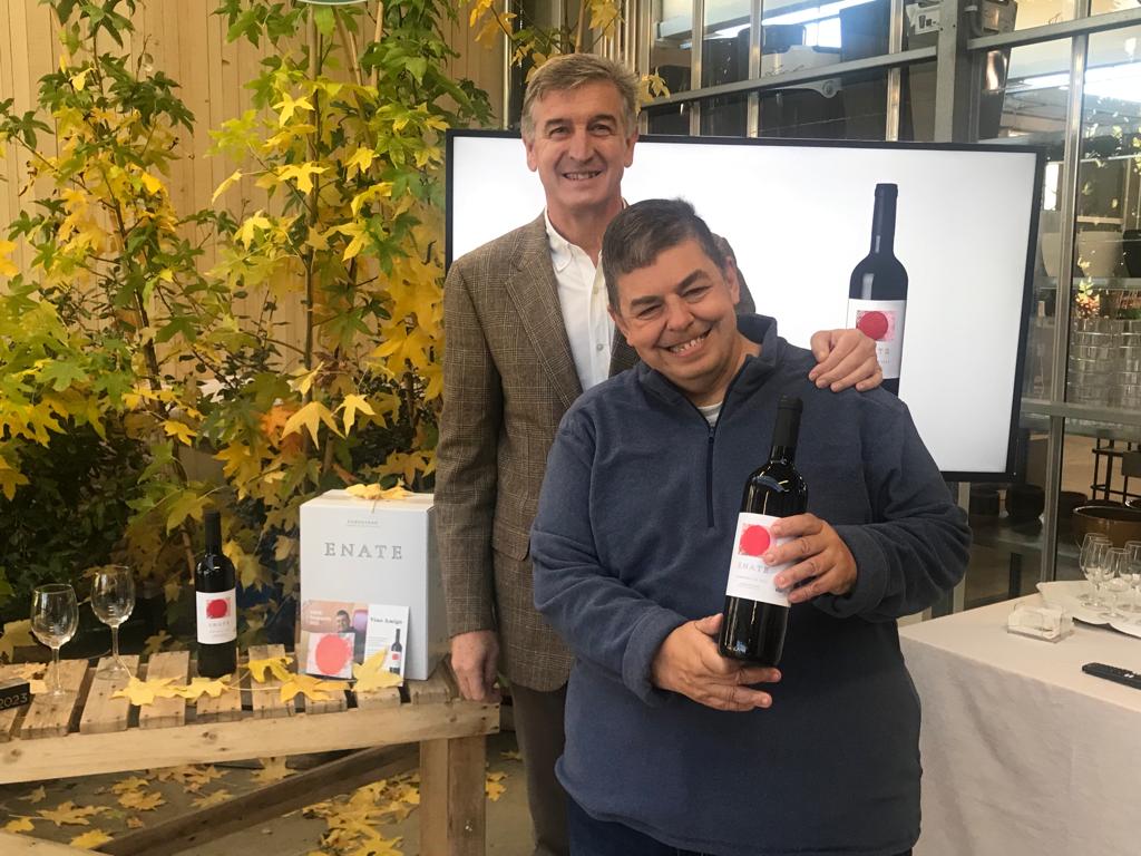 Presentación del pasado año de 'Vino Amigo' de Valentia y Enate