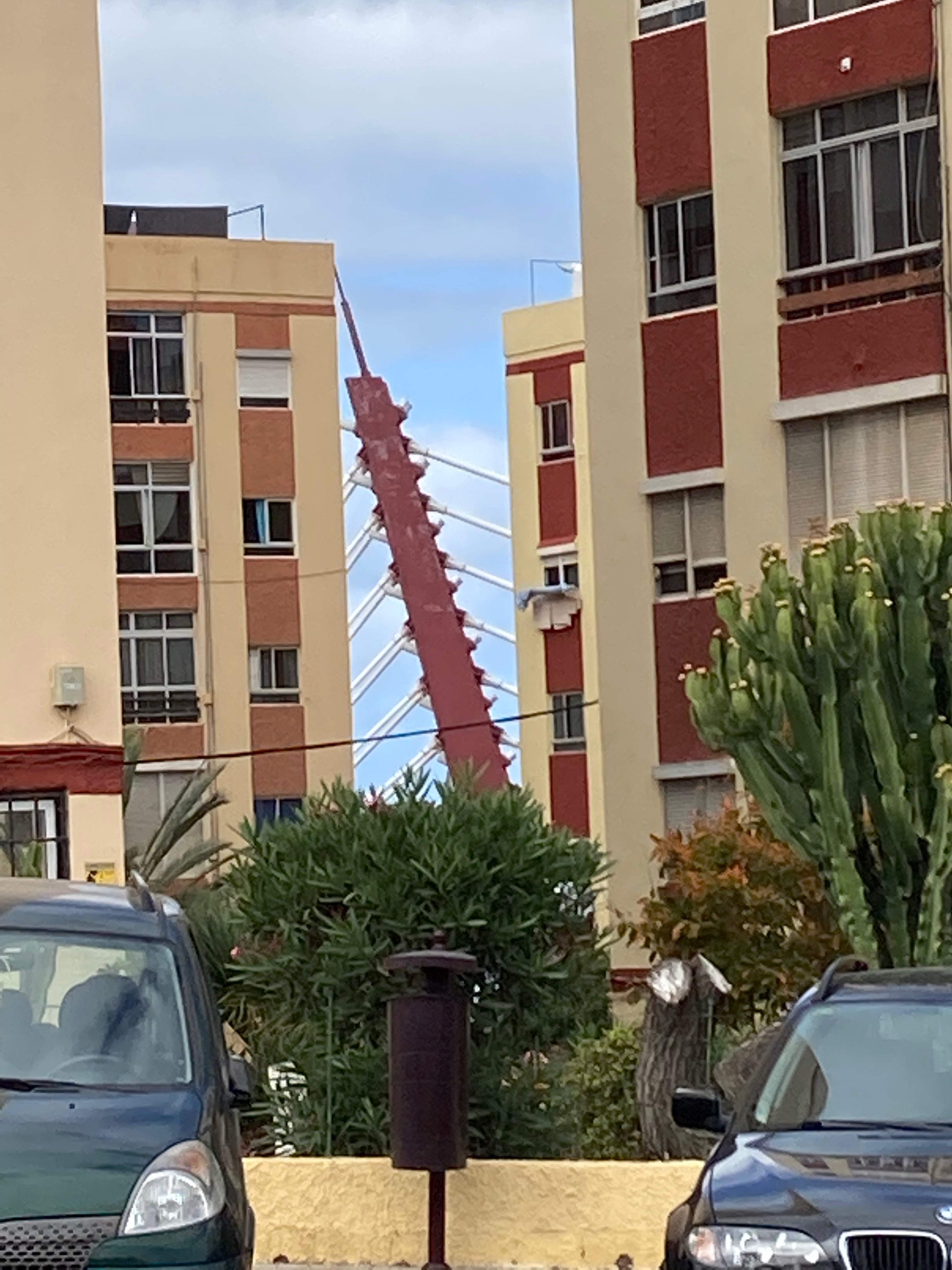 Imagen del barrio de La Feria, sin relación con el suceso