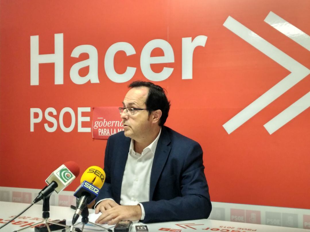 Raúl Iglesias, candidato del PSOE a la alcaldía de Plasencia