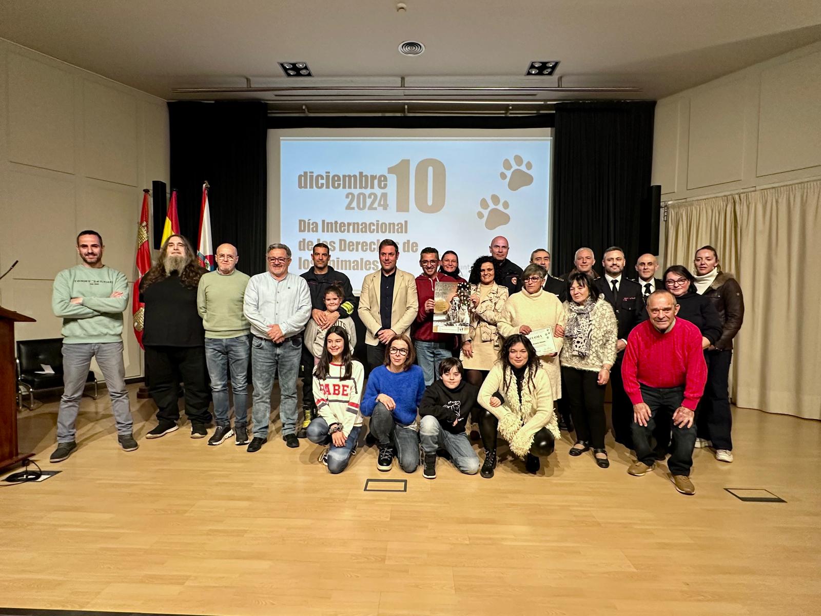 Premiados en Ponferrada por el día internacional de Derechos de los Animales