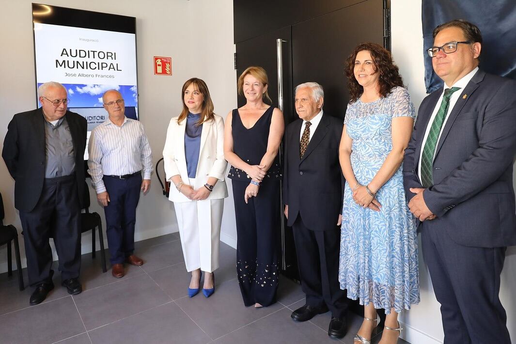 José Albero, presente en el acto