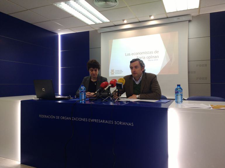 Mercedes Ciria y Víctor Mateo